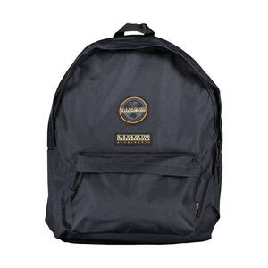 Napapijri Blue Cotton Men Men's Backpack